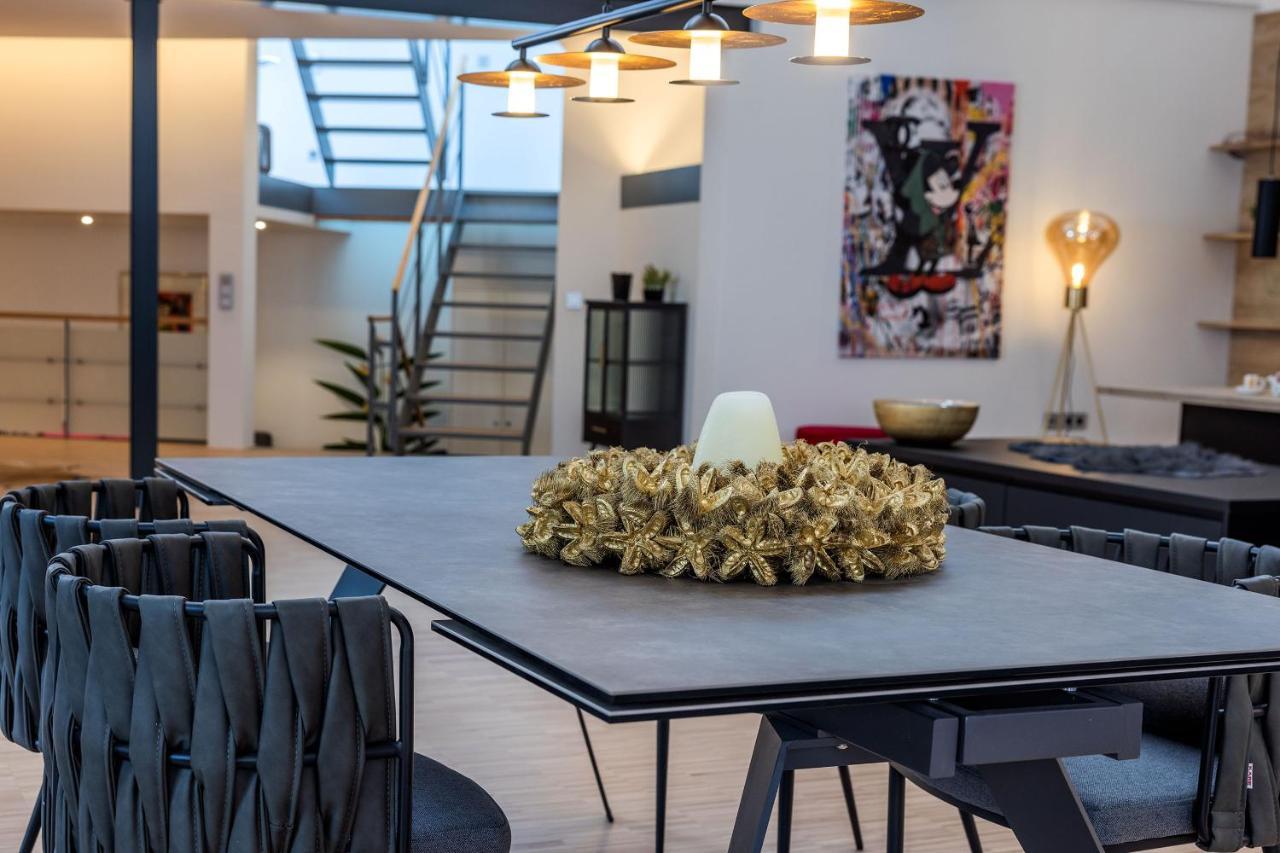 Luxus Wellness Loft - 245Qm - Designwohnen Im Zentrum Гютерсло Экстерьер фото