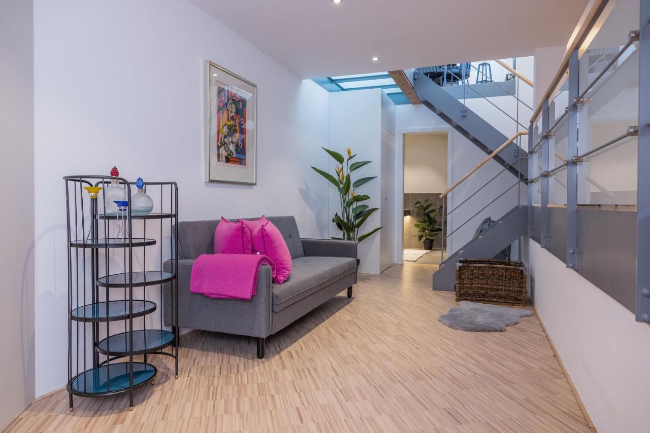 Luxus Wellness Loft - 245Qm - Designwohnen Im Zentrum Гютерсло Экстерьер фото