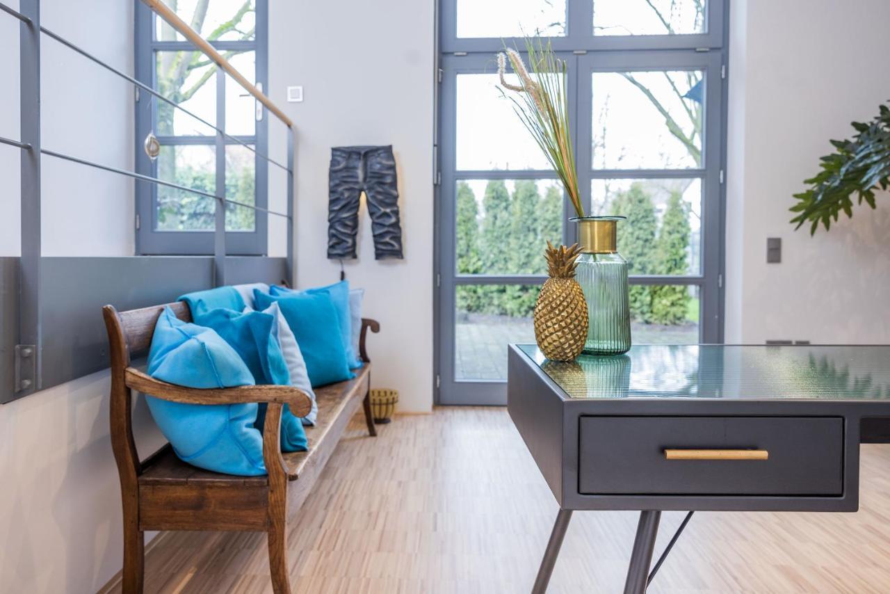 Luxus Wellness Loft - 245Qm - Designwohnen Im Zentrum Гютерсло Экстерьер фото